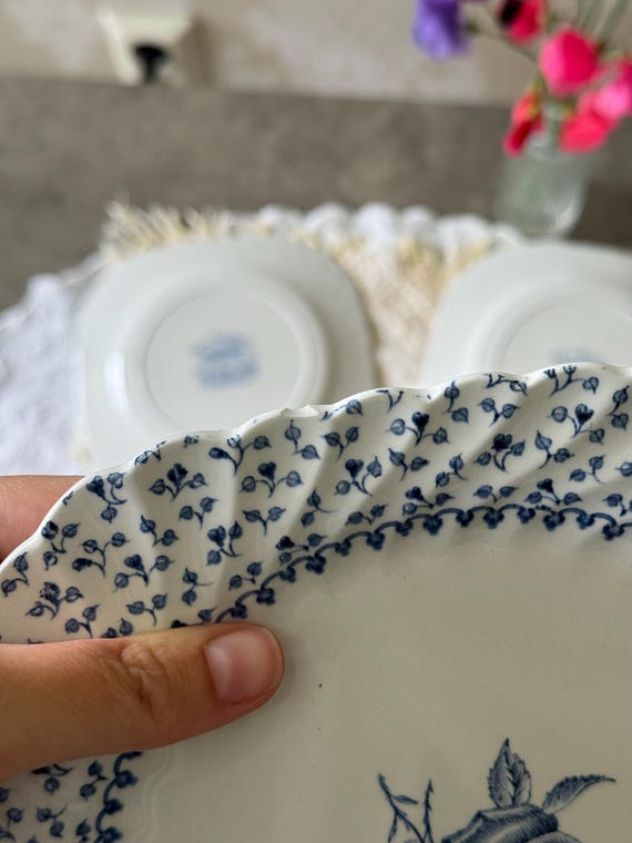 ジョンソンブラザーズ ローズブーケ スクエアプレート 5枚セット