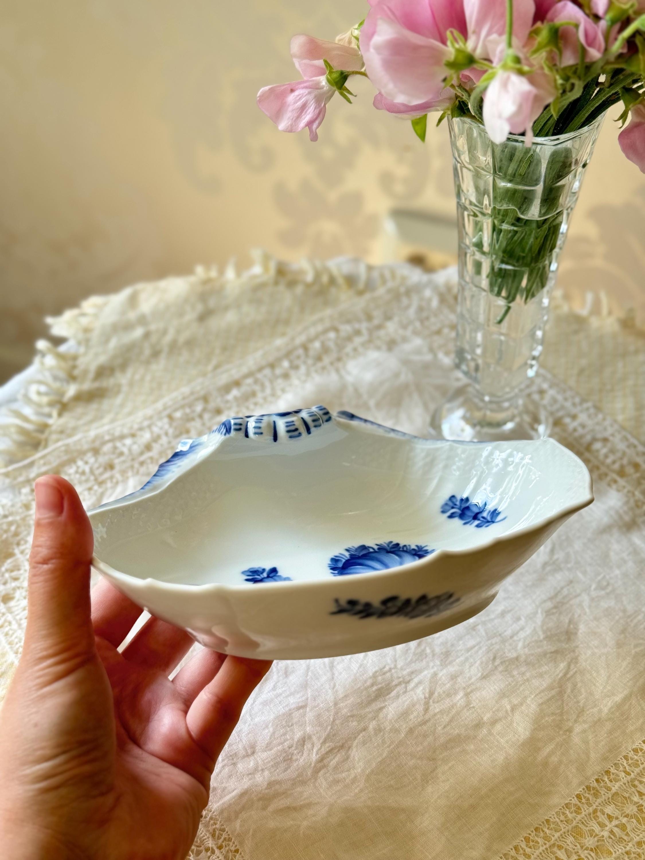 ヴィンテージ ロイヤルコペンハーゲン シェル型ボウル – ブルー