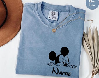 Camiseta personalizada de Disney, camiseta de todos los personajes de Disney, camiseta de viaje familiar de Disney, camiseta de Mickey y sus amigos, camiseta a juego de Disney, camiseta de grupo de Disney