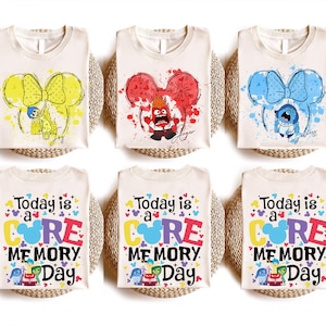 Today Is A Core Memory Day Shirt, Disney Inside Out Shirt, Pixar Inside Out Shirt, Disney Family Vacation 2025, Joy Sadness Anger Envy Tee