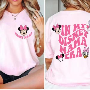 Disney Mama Era Shirt, Disney Mom Shirt, Disney Mommy and Me Shirt, Matching Disney Mom Daughter Shirt, Minnie Mama Shirt, Disney Mama Shirt