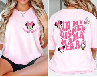 Disney Mama Era Shirt, Disney Mom Shirt, Disney Mommy and Me Shirt, Matching Disney Mom Daughter Shirt, Minnie Mama Shirt, Disney Mama Shirt