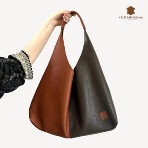 Extra Large tote bag, Shopping leather bag, Leather tote bag, Tote leather bag, Woman shoulder bag, Leather shopping bag, Woman leather tote