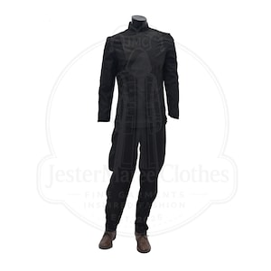 Inspired Cosplay Imperial Officer Uniform – Black Sci-Fi Command Suit | Galactic Empire