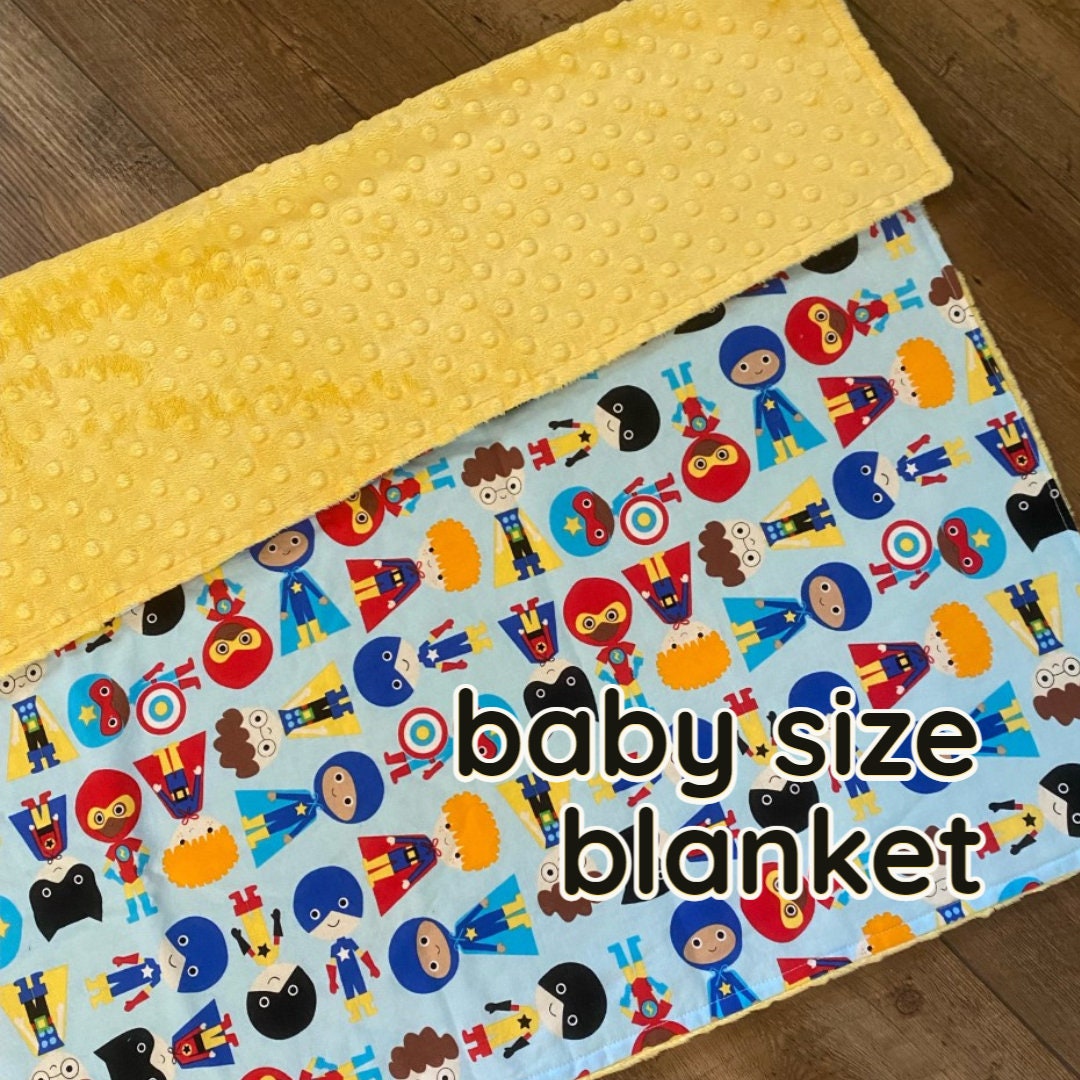 Personalized Minky Dot Blanket BABY Custom Appliqued Etsy