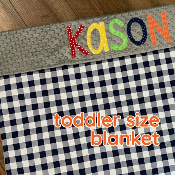 Minky Dot Blanket Etsy