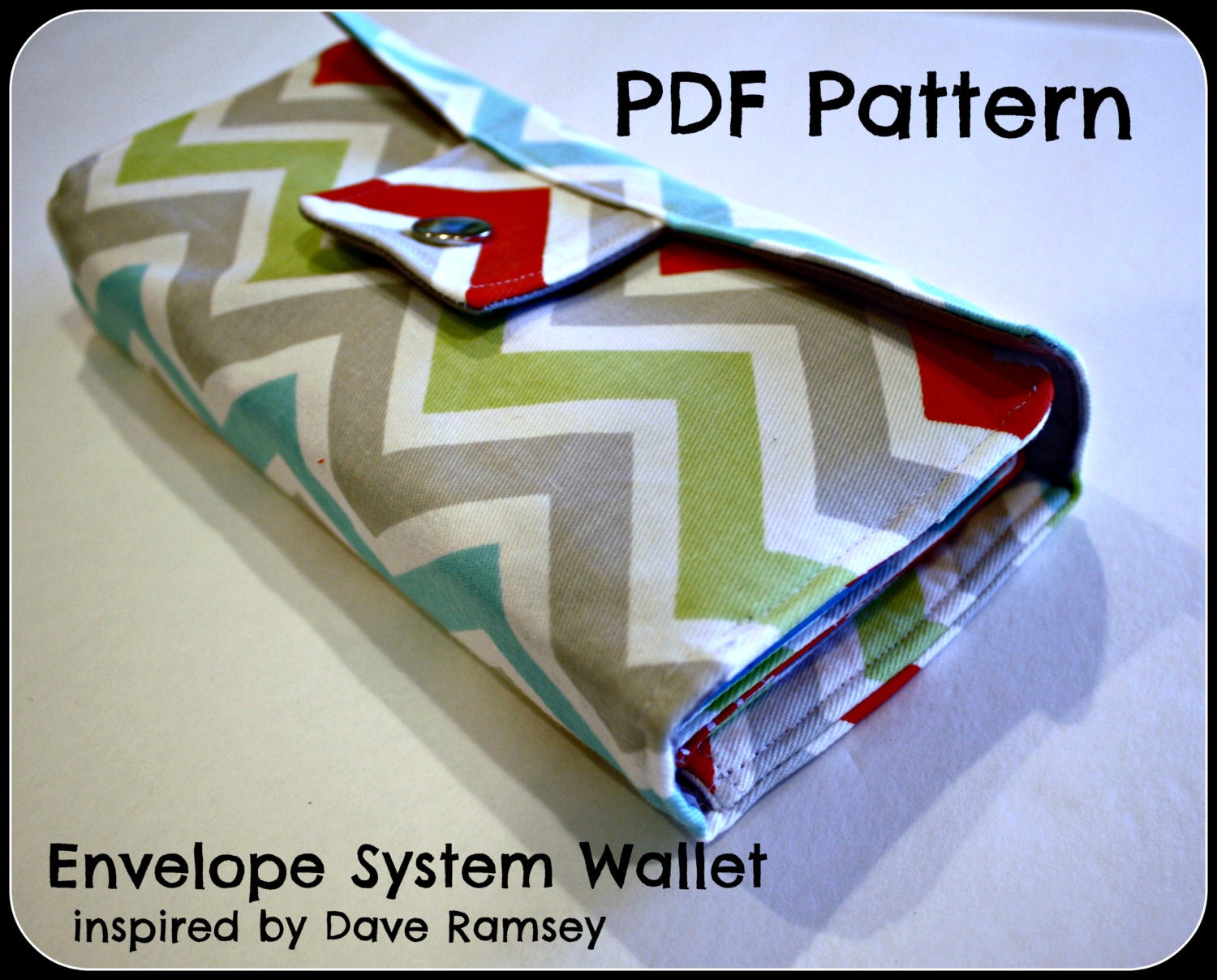 PDF pattern Dave Ramsey inspired Envelope System Wallet | Etsy