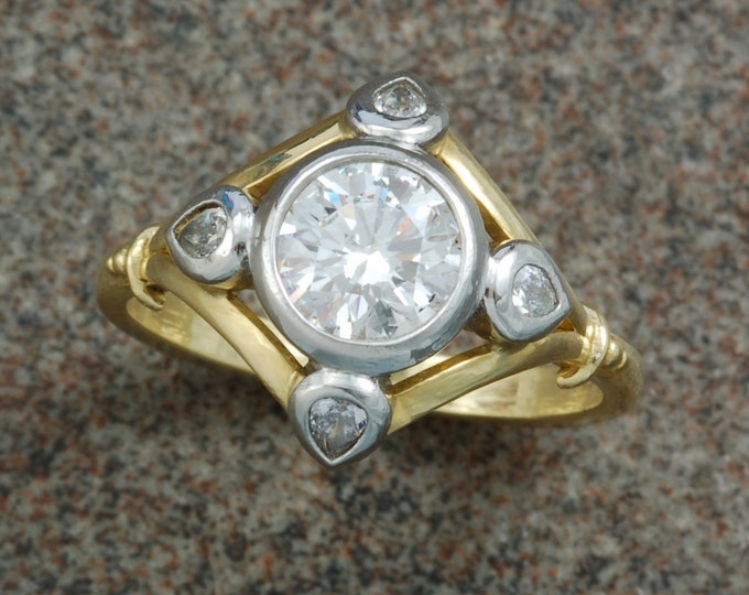 Diamond | ring | unique | engagement | anniversary