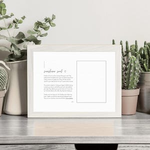 Carta del Alma del Sol / Descarga digital / Arte mural imprimible / Regalo de amistad / Imagen personalizada / Blanco y negro / Regalo para tu mejor amiga