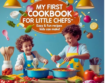 My First Cookbook for Little Chefs: Easy Recipes for Kids