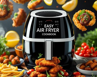 Ricettario facile per friggitrice ad aria: 30 ricette veloci e deliziose per famiglie impegnate.