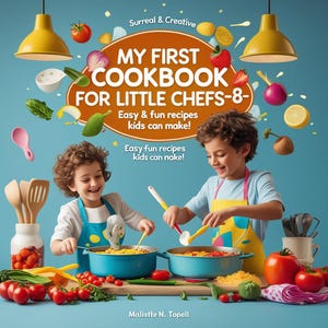 A Beginner Cooking Book with Step-by-Step Recipes for Boys and Girls to Build Kitchen Confidence and Have Fun