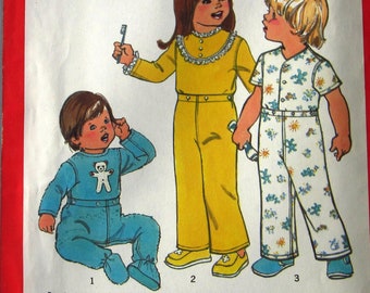 infant 2 piece snap waist pajamas