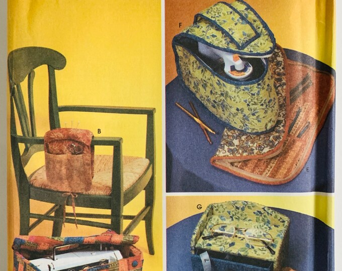 Sewing Machine Carrying Case, Arm Rest Caddy, Vest, Scissor Holder