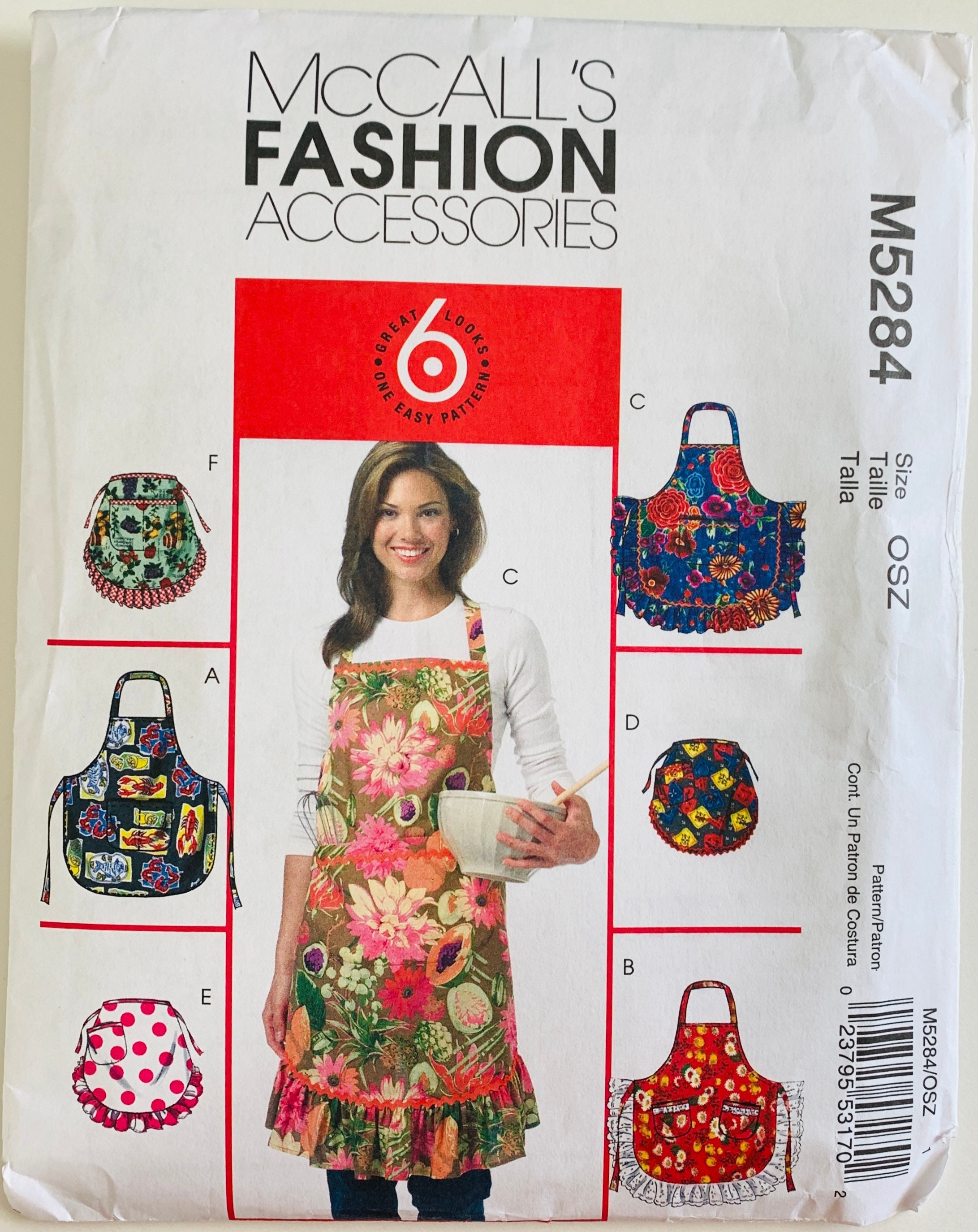 Easy Egg Collecting Apron for Farmers. Fast to Sew in a Weekend. Includes  Pattern Pieces 4 Apron. Cute Apron for Crafts or Gardening. 