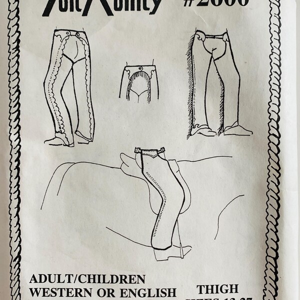 Chaps Pattern - Etsy