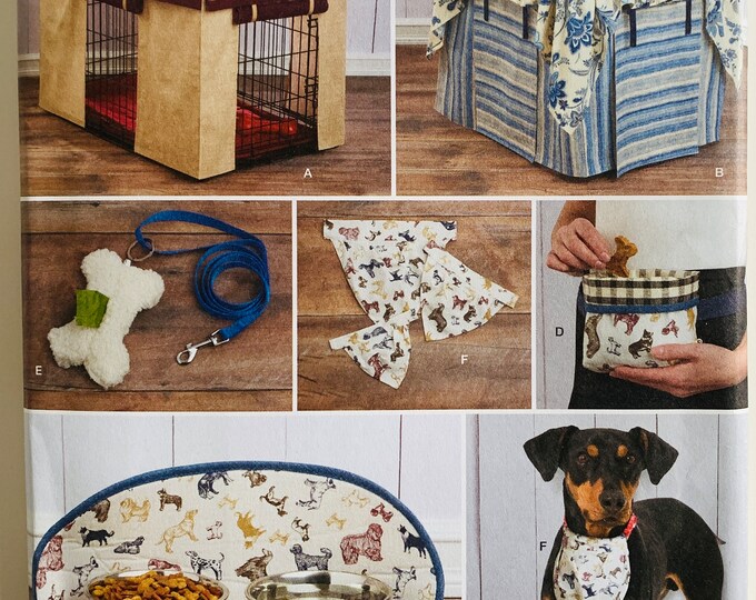 Pet Crate Covers Pattern 3 Sizes and Accessories Placemat Treat Pouch