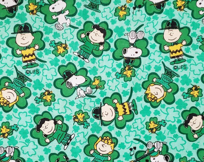 Bundle Di 5 FQ In Cotone Snoopy Circus - Tessuto Peanuts Per Patchwork E Cucito Creativo - 45x55 Cm