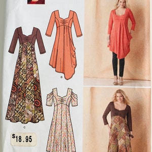 Simplicity Amazing Fit 1800 Dress In Two Lengths Size 20W 22W 24W 28W Uncut 0283 39363902836