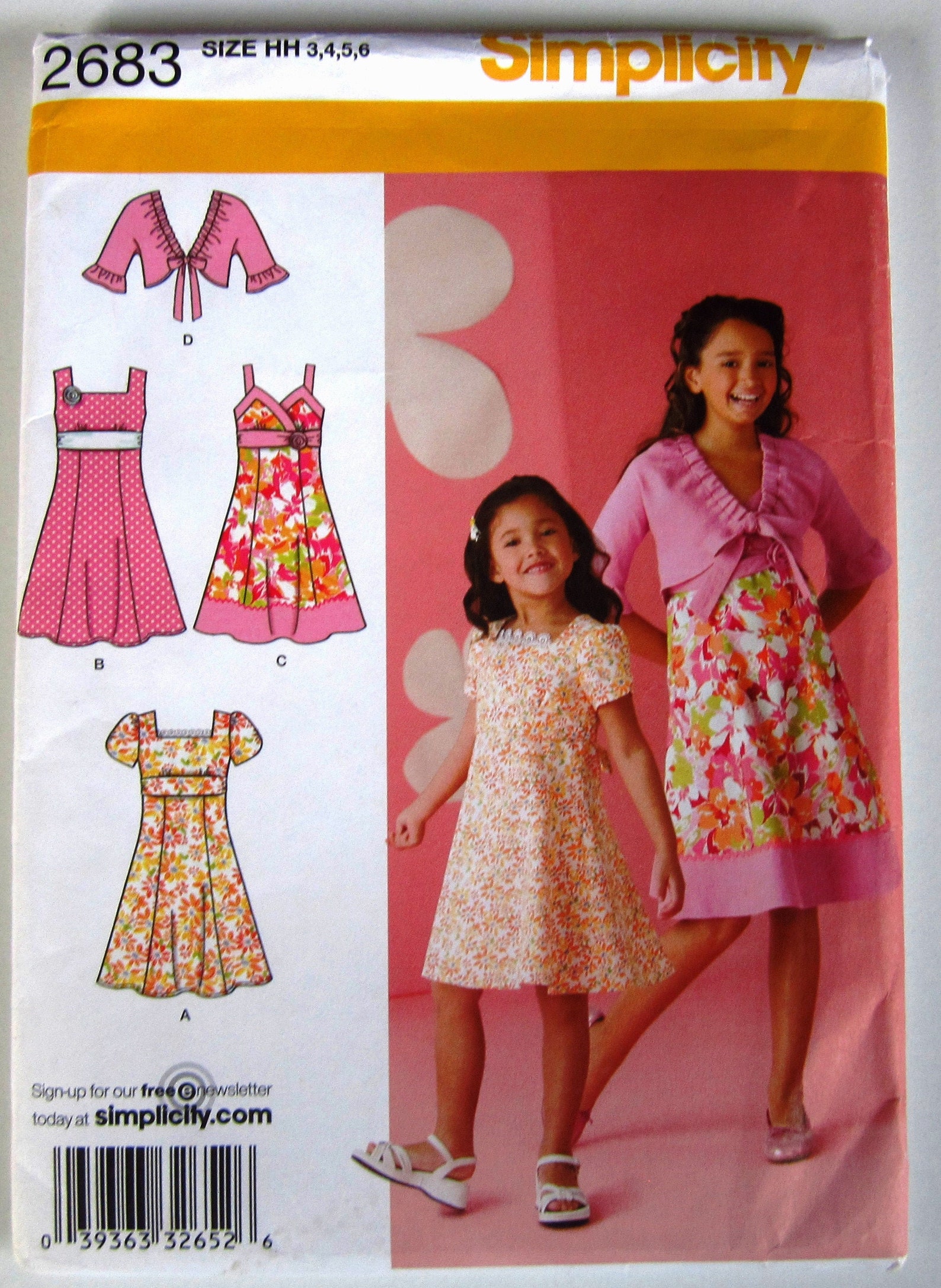 Little Girls Summer Dress Pattern 3 Styles Bodice Variations Etsy