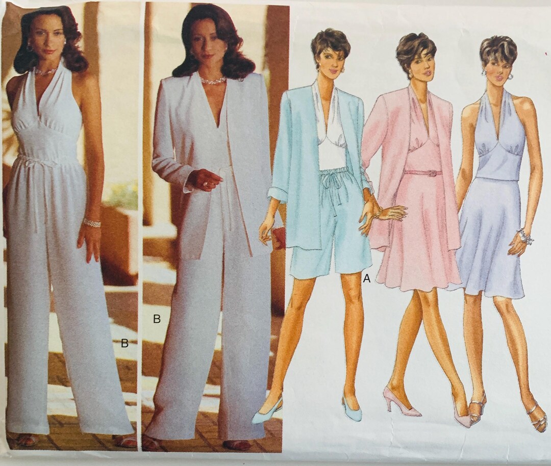 Misses Very Easy Jacket, Top, Skirt, Shorts and Pants Pattern Sizes 14 ...