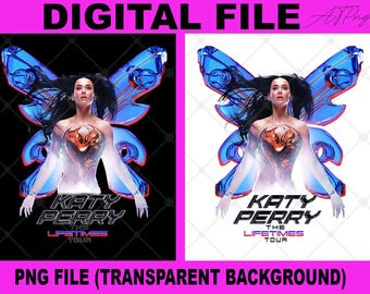 Katy Perry Lifetimes Tour 2025 PNG File