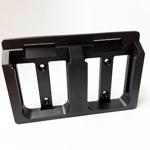 Double battery holder for Makita - Wall mount for Makita 18 V batteries | Makita battery holder | Double wall mount for Makita | Makita battery holder