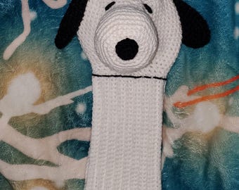 MUSTER Gehäkelte Charlie Brown Snoopy Typ Hund Charakter Fahrer Golf Club Abdeckung MUSTER