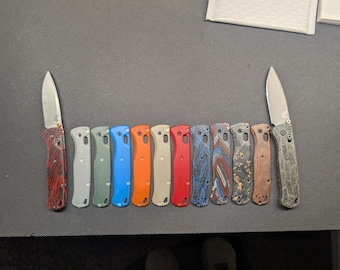 Benchmade Bugout Scales || G10 || Carbon Fiber || Wood