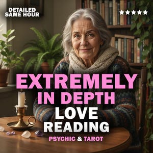 Psychic Love Reading: Soulmate, Twin Flame, Ex & Relationship Advice - Same Hour Delivery