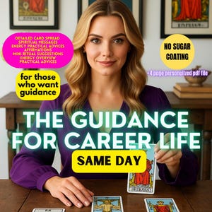 The Guidance For Career Life Reading, Accurate Tarot Guidance for Job, Purpose and Success Clarity, Life Path Reading,Same Day Tarot Reading