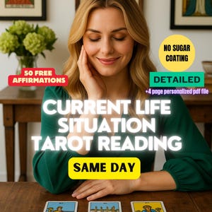 Current Life Situation Tarot Reading | Same Hour Tarot Reading | Same Day  Tarot Reading | Tarot Cards Reading | Honest Tarot Reading