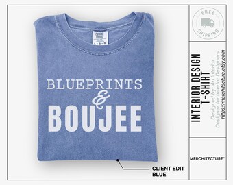 Gift for Interior Designer | Architect Shirt | Merchitecture™ Designer Tee for Architects and Creatives, Comfort Colors® Studio Apparel