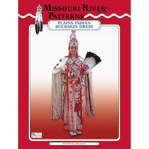 Plains Indian Buckskin Dress Pattern