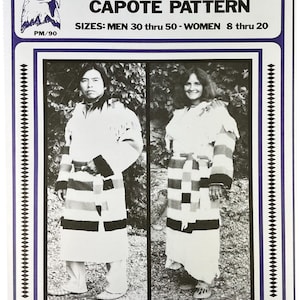 Blanket Capote Pattern