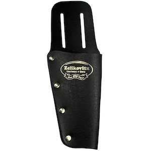 Handmade Genuine Leather Utility Knife & Plier Holder Belt Holster Black or Tan