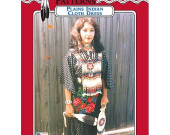 Plains Indian Cloth Dress Pattern