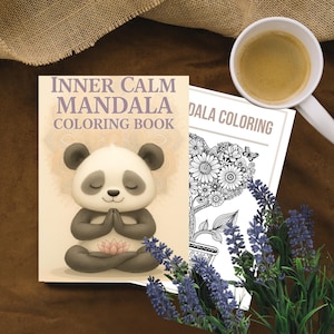Mandala Coloring Pages | Printable Mandala PDF | Adult Coloring Book Digital Download for Mindfulness & Stress Relief| Art Therapy|Kids Book