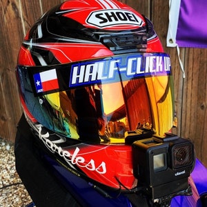 Custom Helmet Visor Strips