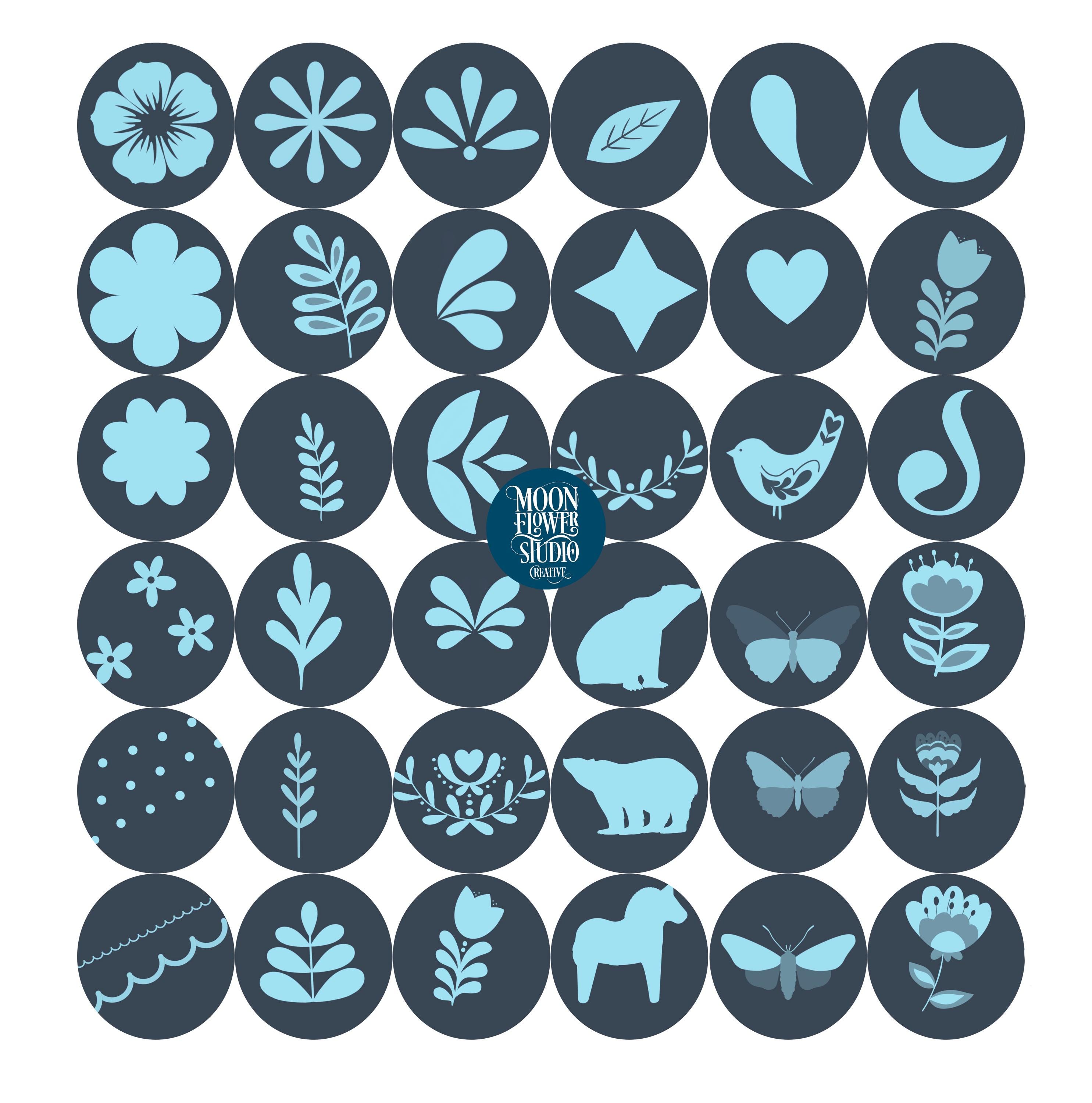 Folk Art Procreate Brush Set – Stamps and Patterns - Etsy