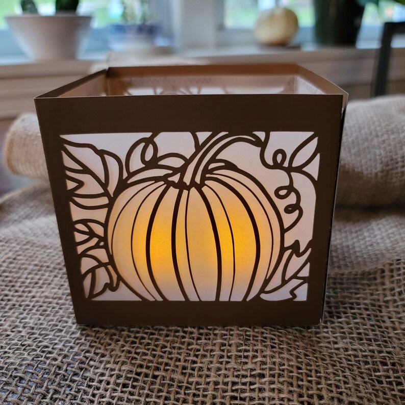 Download Thanksgiving luminary SVG file digital download Die-Cut | Etsy