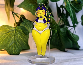Figura de pie de Ankha gordita