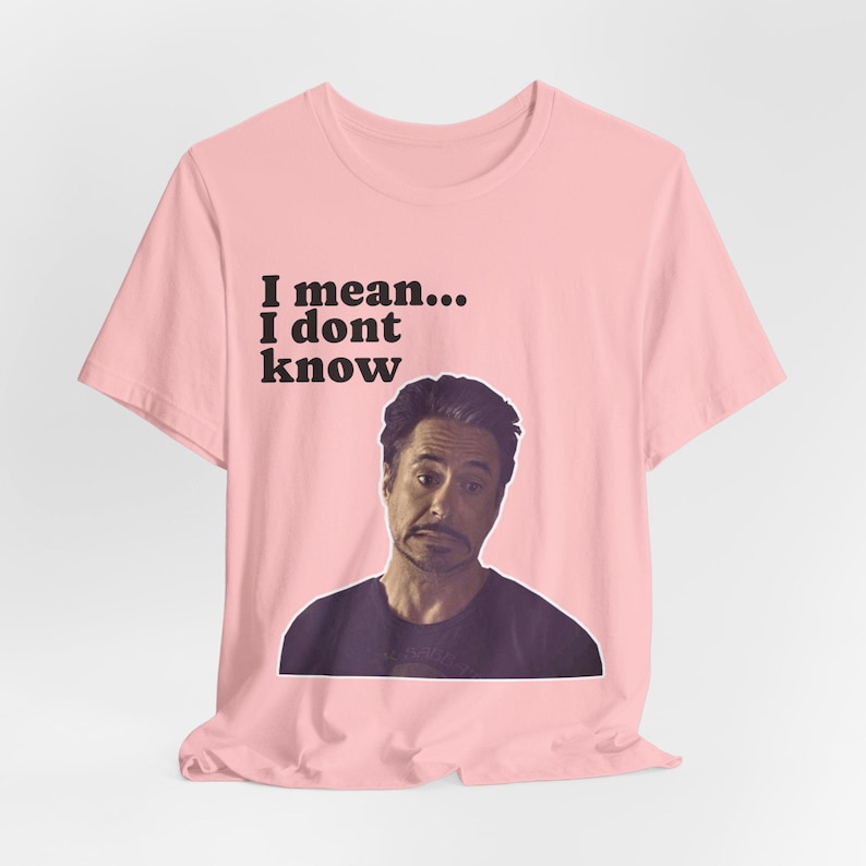 Tony Stark Tee, Design T-shirt | Funny Meme Tee, Valentines day gift, Father's Day image 3
