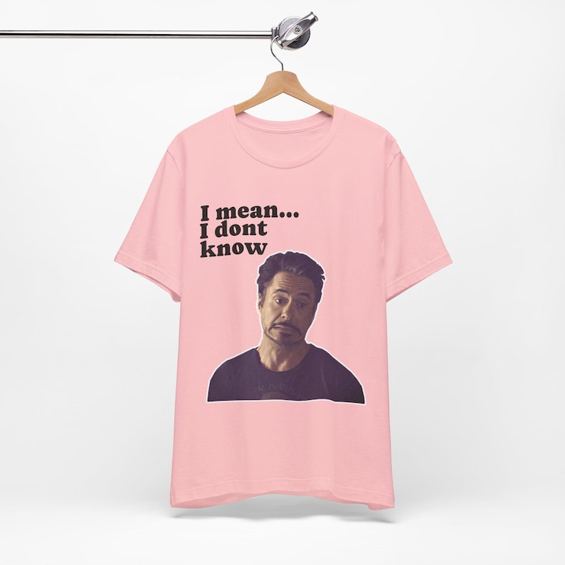 Tony Stark Tee, Design T-shirt | Funny Meme Tee, Valentines day gift, Father's Day image 8