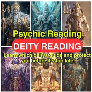 Psychic Deity Reading: Divine Message & Portrait