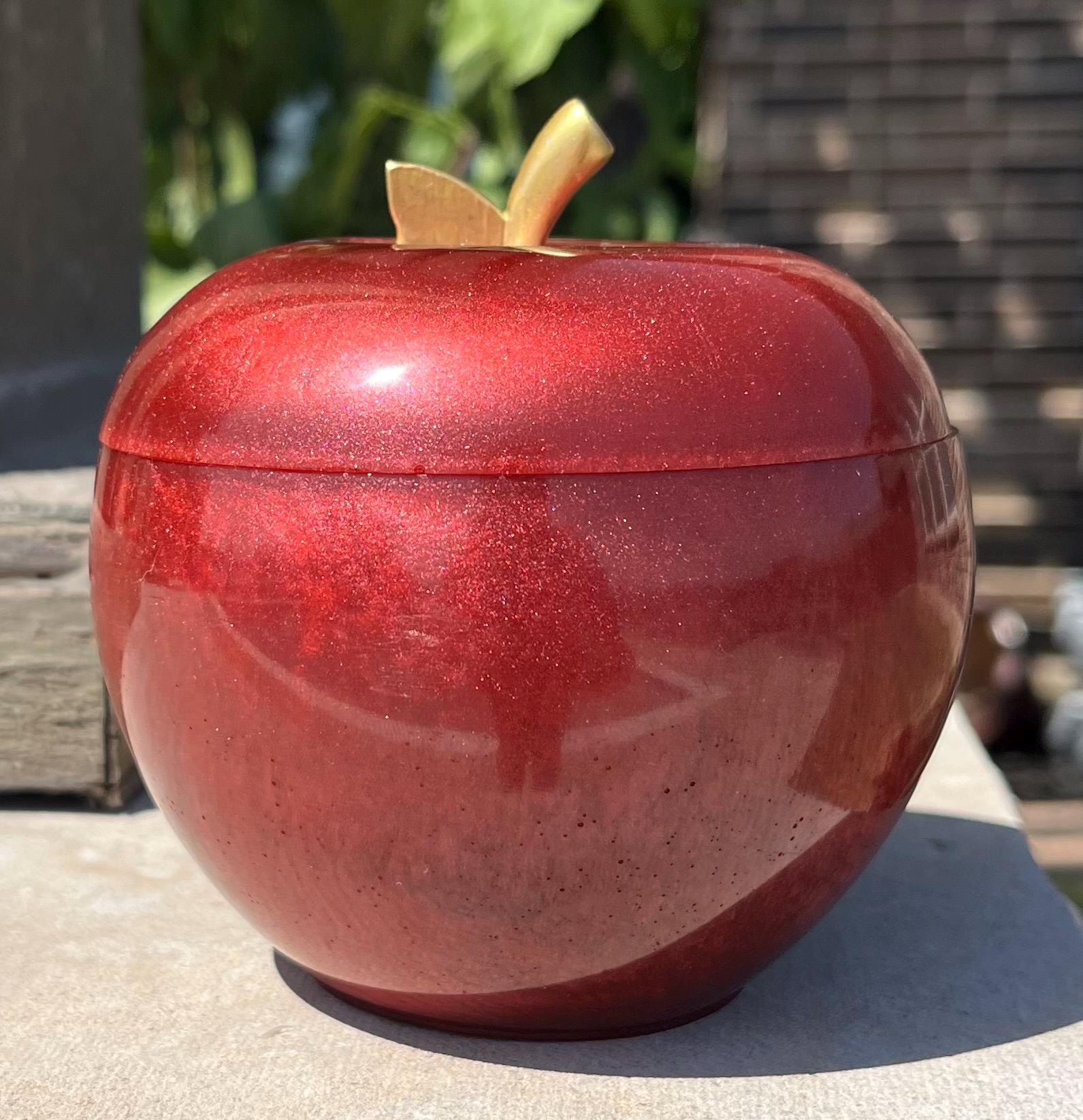 Apple Trinket Box - Etsy