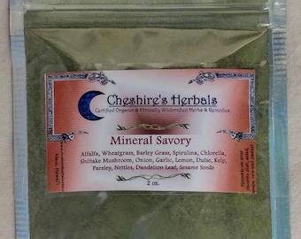 Mineral Savory Powder by Cheshire's Herbals