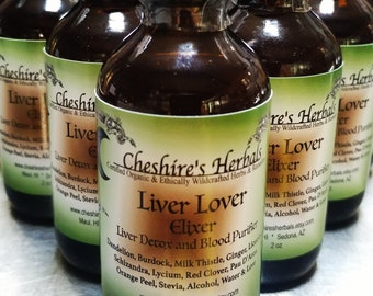 Liver Lover Herbal Elixer by Cheshire's Herbals