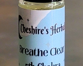 Breathe Clear 5th Chakra Essential Oil Blend
