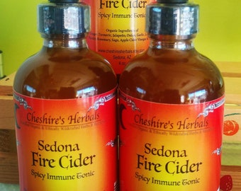 Sedona Fire Cider by Cheshire's Herbals